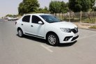 White Renault Symbol 2020 for rent in Abu Dhabi 1